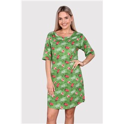 Кола - туника зеленый