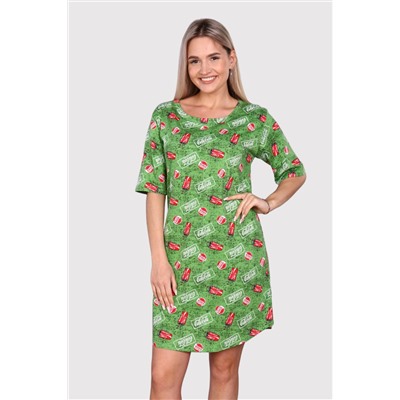 Кола - туника зеленый