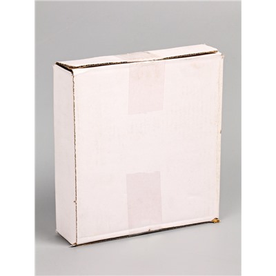 УЦЕНКА Блюдо сервировочное круглое «Белые каллы» белое с золотом. нержавеющая сталь 21×21.5×4 см 1