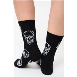 Носки женские Череп (набор 2 пары)