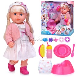 Кукла "Рита" (пьет, писает, слезы) с аксессуарами, в коробке