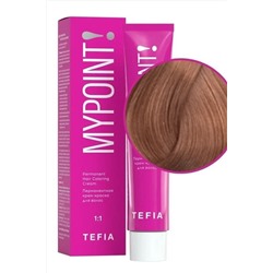 TEFIA Mypoint 8.85 Перманентная крем-краска для волос / Светлый блондин коричнево-красный, 60 мл KRISTALLER, 1114511