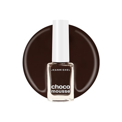 Лак для ногтей Jeanmishel, горький шоколад, глянцевый, тон 467, 6 мл