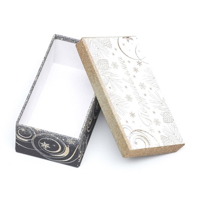 Набор подарочных новогодних коробок 10 в 1 «Счастья в Новом году», 30.5×20×13 - 12×6.5×4 см