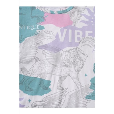 Фуфайка трикотажная для девочек (футболка) PLAYTODAY, 1240617