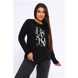 Лонгслив ЛЖ094 (Черный)