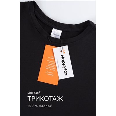 Детская футболка оверсайз Happyfox