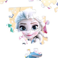 Макси-пазлы 35 "Магия льда & Кошечка"