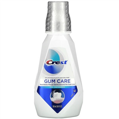 Crest, Gum Care Mouthwash, Cool Wintergreen, 16.9 fl oz (500 ml)