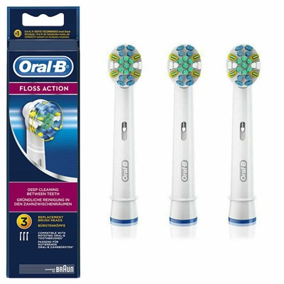 Насадки для электрических зубных щеток ORAL-B Floss Action (3 шт)