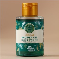 Гель для душа URAL LAB, 100 мл, аромат зимних пряностей, 100 мл, URAL LAB