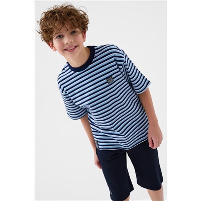 Комплект трикотажный для мальчиков: фуфайка (футболка), шорты PLAYTODAY, 1239834