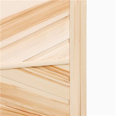 Дверь для бани и сауны, 180×70 см, универсальная, деревянная