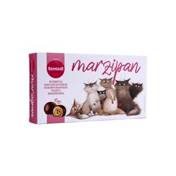 Конфеты глазированные «Манго и земляника», с корпусом из марципана, с начинкой, 126 г