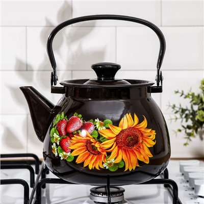 УЦЕНКА Чайник, 3 л, деколь МИКС