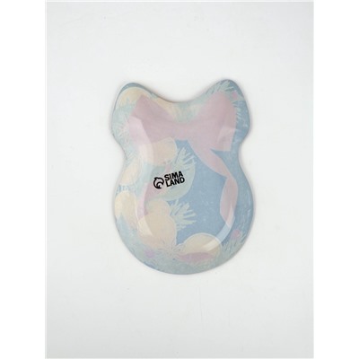 Тарелка плоская новогодняя «Апельсины», 13.5×18 см