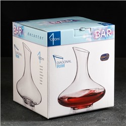 Декантер Bohemia Crystal «Кристалл», 1.2 л, стекло, прозрачный