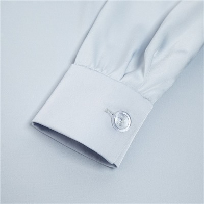 Пижама женская (рубашка, брюки) MINAKU: Light touch, голубая, размер 52