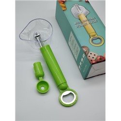 Овощечистка для чистки овощей и фруктов нержавеющая сталь, с контейнером