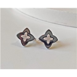 Серьги с керамикой