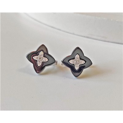 Серьги с керамикой