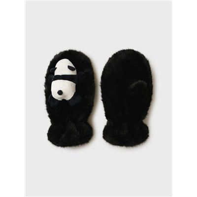 Варежки трикотажные для девочек