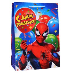 Пакет подарочный глянцевый "Супергерой" ML