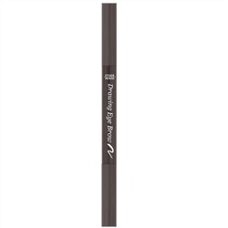 Etude House, Drawing Eye Brow, № 01 темно-коричневый, 1 карандаш