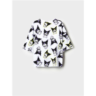 Фуфайка трикотажная для девочек (футболка)