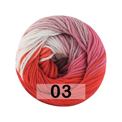 Пряжа Kamgarn COTTONISH PAPATYA