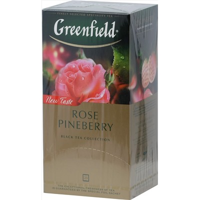 Greenfield. Rose Pineberry карт.пачка, 25 пак.