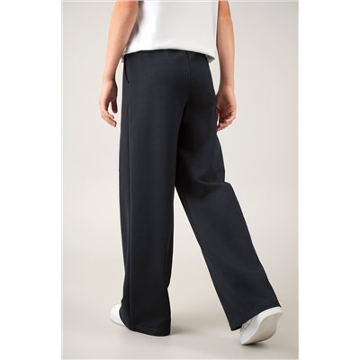 Брюки палаццо из футера для девочки Happyfox