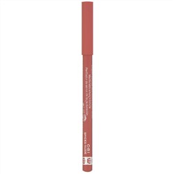 Rimmel London, Контурный карандаш для губ Lasting Finish, 1000 Kisses Stay On, оттенок 081 «Пикантный нюд», 1,2 г