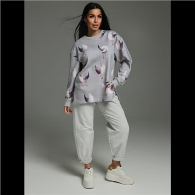 Свитшот женский Зара (Голубой)