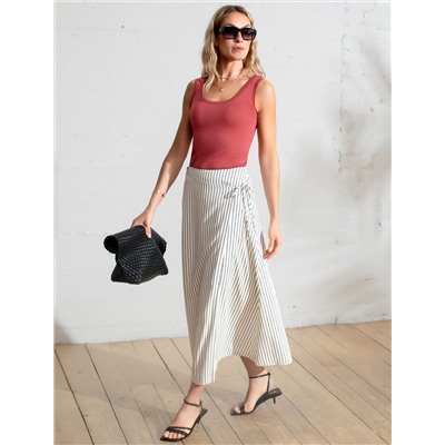 Топ облегающий из премиального хлопка с эластаном