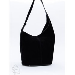 Сумка женская кожаная 1007M black Polina&Eiterou