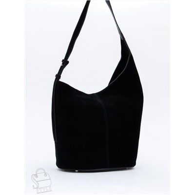 Сумка женская кожаная 1007M black Polina&Eiterou