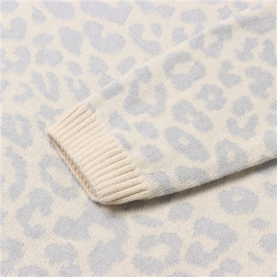 Комбинезон вязаный для девочки «Крошка Я» Leo Baby рост 86-92 см, серый