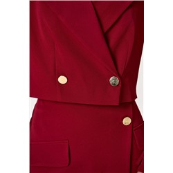 Пиджак Бонни (бордовый)