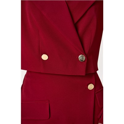 Пиджак Бонни (бордовый)