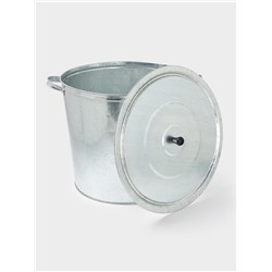 УЦЕНКА Бак для белья 32 л, оцинкованный, без решетки