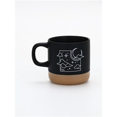 Кружка чайная керамическая «Звёздное небо», 350 мл, ручная работа