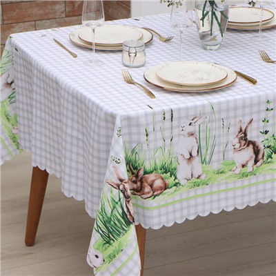 Скатерть «Доляна» Easter joy, 145×110 см, 100% п/э