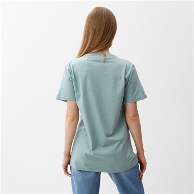 Футболка женская ATA collection, мятный, размер 44