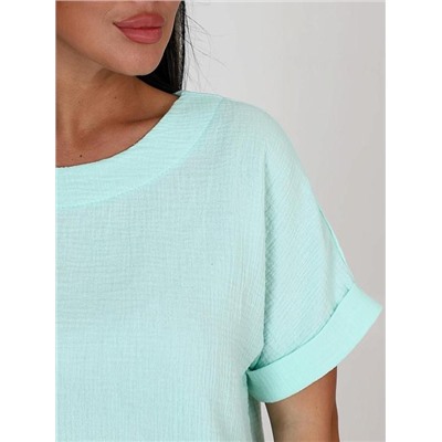 Футболка "Джил" (Ментол)