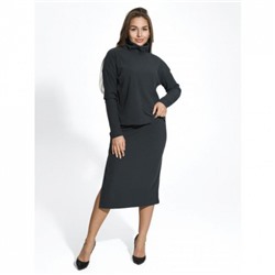 Костюм с юбкой Кортни (Графит)