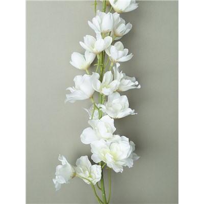 Цветок искусственный БЕЛЫЙ 107 см / ZHQ-1 /уп 200/