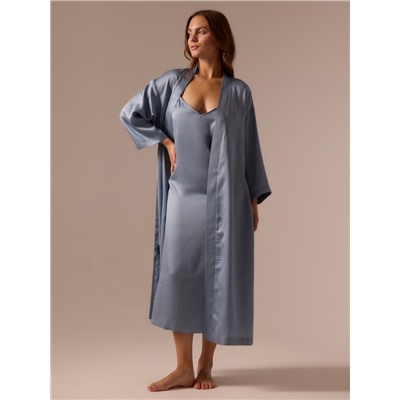 Сорочка ночная женская SL HOME Tensel Home, размер 40-42, голубая