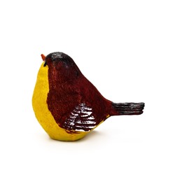 Садовая фигура из полистоуна «Синица», 12×10×7 см