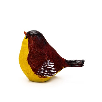 Садовая фигура из полистоуна «Синица», 12×10×7 см